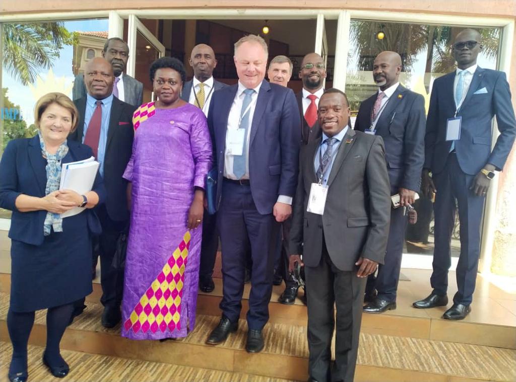 President of the AFBA in Uganda for the 1st African Inter-Parliamentary Conference