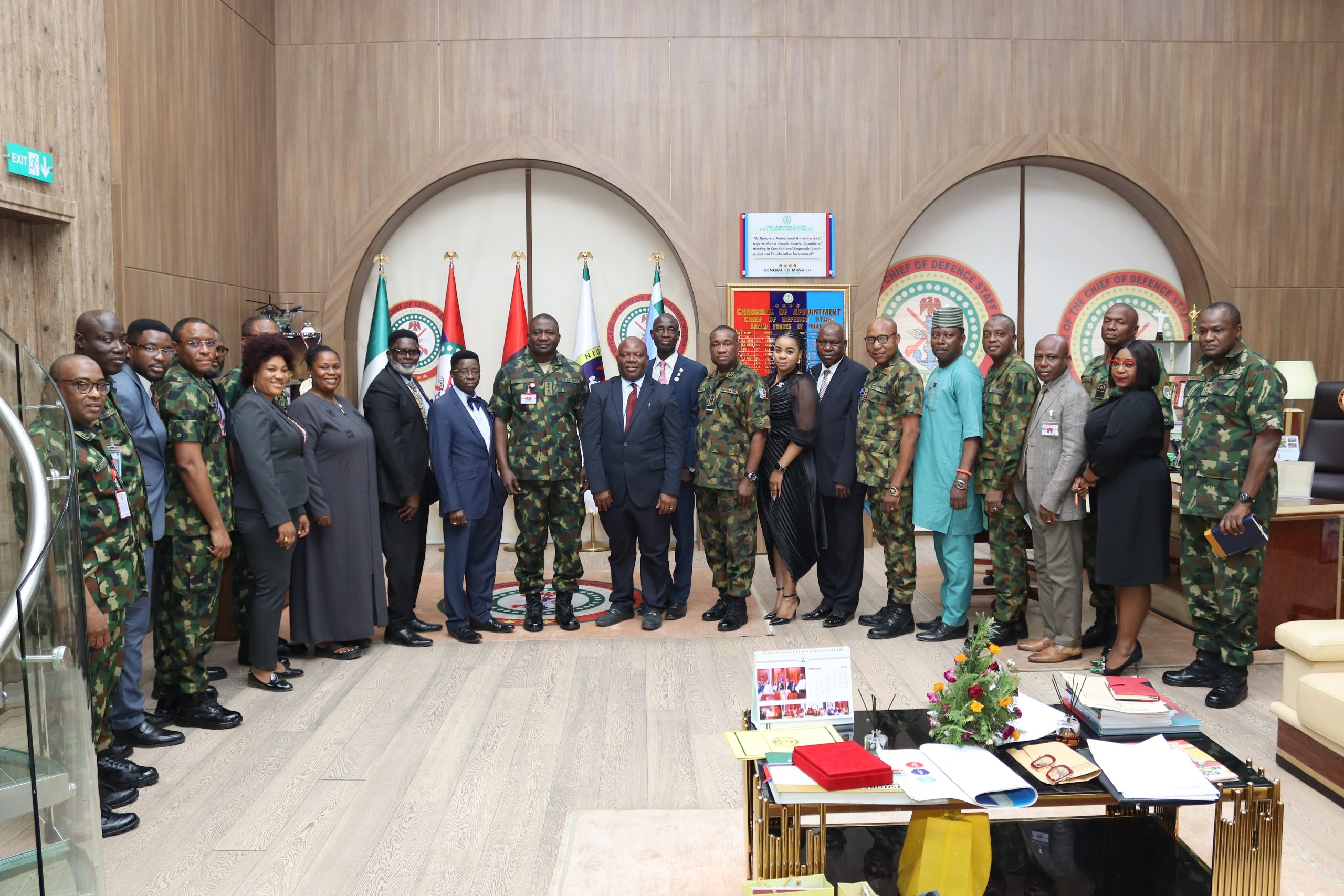 AFBA visit to the Chief of Defence Staff of Nigeria Gen. Christopher Musa