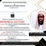 African Bar Association Hails Legacy Of Justice Ambrose Allagoa At 3rd Memorial Lecture