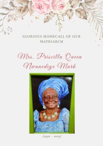 Matriarch of the Mark Family Passes at 95, Burial Rites Announced